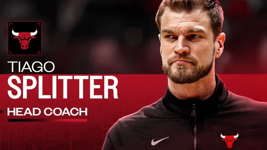 Brasileiro Tiago Splitter - técnico do Chicago Bulls