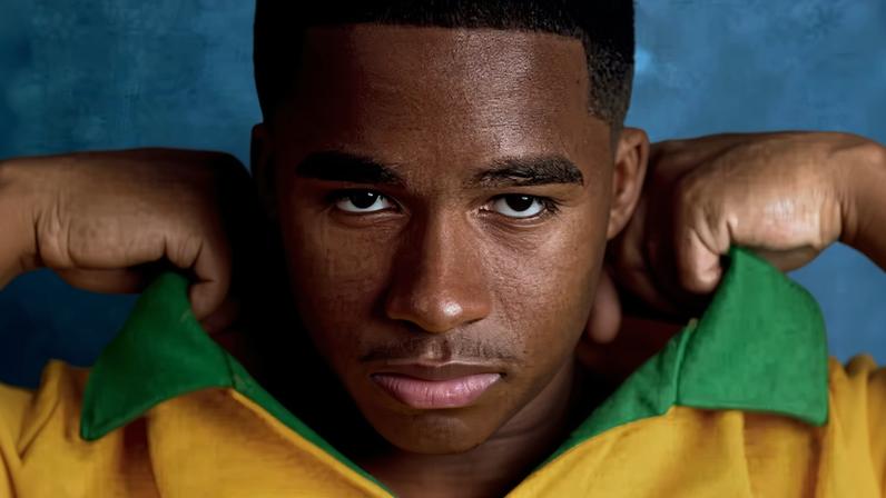 Endrick é capa da GQ Brasil de junho — Foto: Rafael Greilberger/GQ Brasil