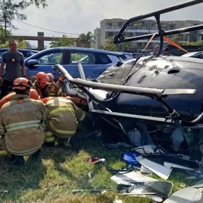 Anac investiga se helicóptero que colidiu era usado em transporte clandestino