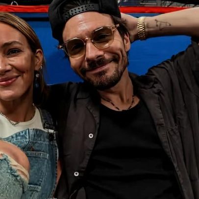 Hilary Duff celebra aniversário do marido com fotos em família