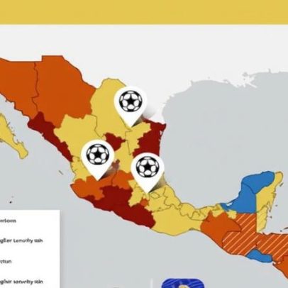 EUA emite alerta de viagem ao México antes da Copa