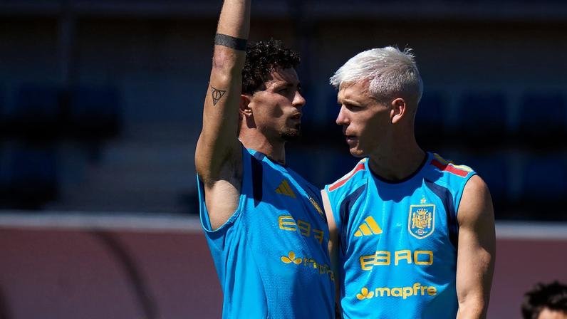 Espanha me último treino antes de viajar para a Copa do Mundo — Foto: Espanha.