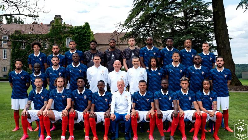 Foto oficial da França para a Copa do Mundo 2026 — Foto: Divulgação