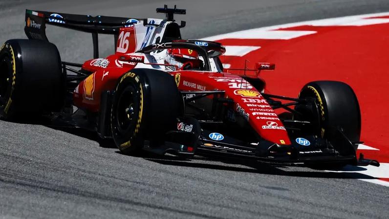 Charles Leclerc abandonou o GP de Mônaco após problemas nos freios
