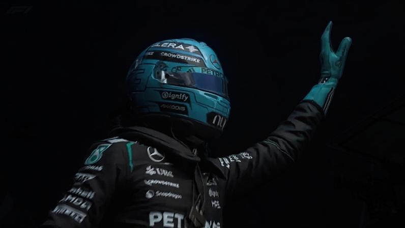 George Russell conquista pole em Barcelona