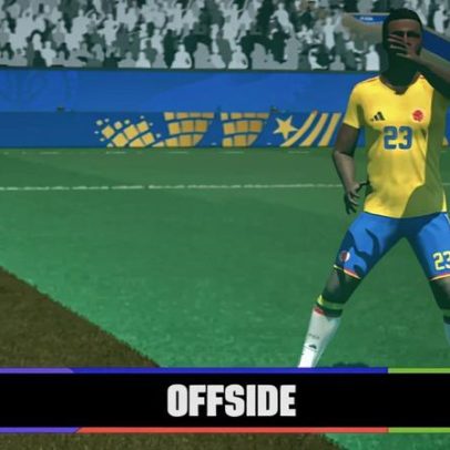 Redes sociais se manifestam após gol anulado da Colômbia