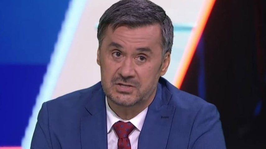 Rade Bogdanovic comentarista TV sérvia — Foto: Reprodução