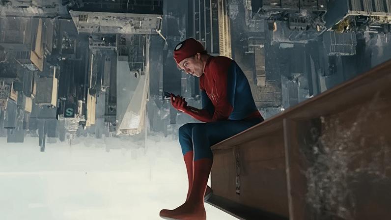 Cena do novo teaser de "Homem Aranha: Um Novo Dia"