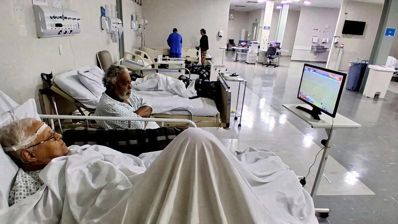 Pacientes de hospitais e UPAs acompanham jogos da Copa do Mundo