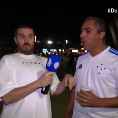 Torcedor do Cruzeiro se empolga e diz que o time vai vencer tudo