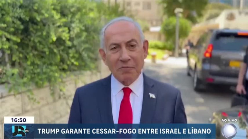 Netanyahu garante a Trump que cessar-fogo com o Líbano segue em vigor