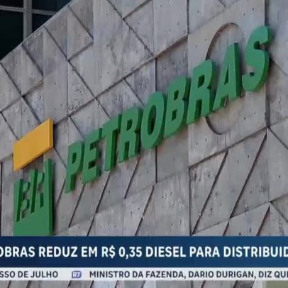 Petrobras reduz preço do diesel para as distribuidoras a partir desta segunda