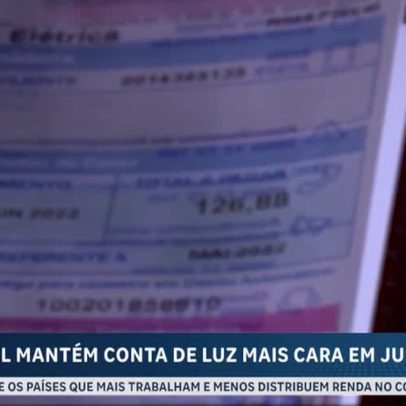 Aneel mantém conta de luz mais cara em junho