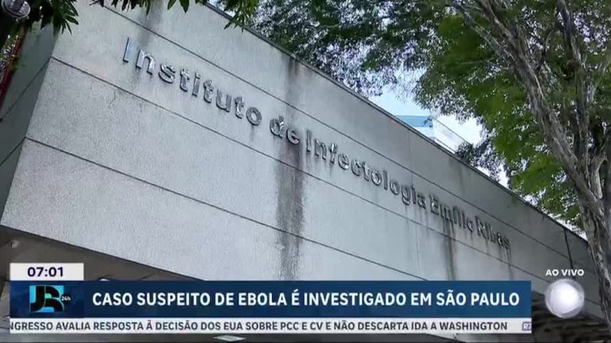 Autoridades de saúde investigam caso suspeito de ebola em São Paulo