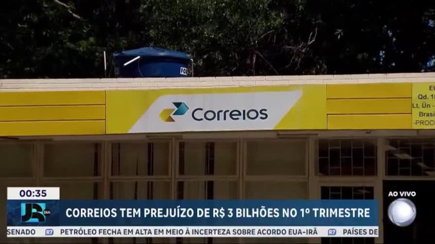 Correios registram prejuízo superior a R$ 3 bi no 1º trimestre de 2026