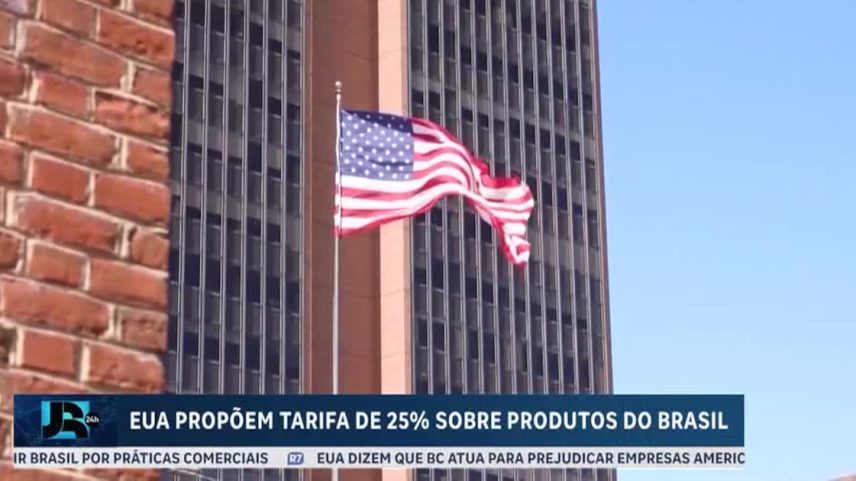 Estados Unidos propõe tarifa de 25% sobre produtos importados do Brasil