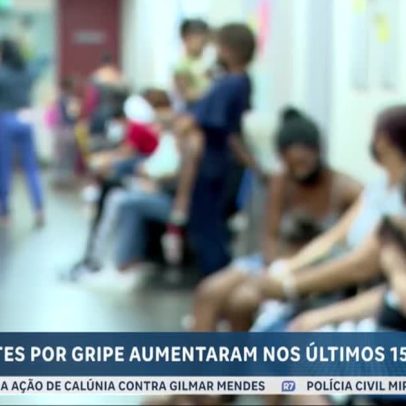 Ministério da Saúde registra 505 mortes por gripe nos cinco primeiros meses