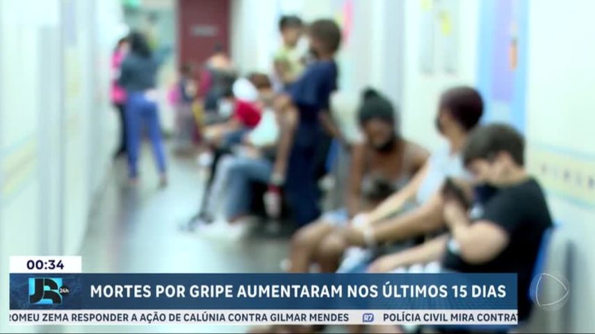 Ministério da Saúde registra 505 mortes por gripe nos primeiros cinco meses do ano