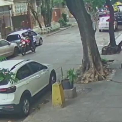 Mulher é engolida por bueiro no Rio de Janeiro