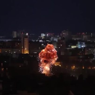 Ucrânia reage a ataque russo com drones em Donetsk e São Petersburgo