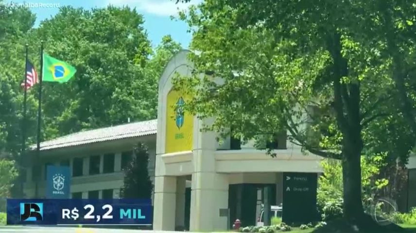 Seleção brasileira está hospedada em área reservada na cidade de Basking Ridge, nos EUA