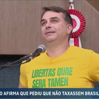 Flávio Bolsonaro oficializa pré-candidatura à Presidência da República