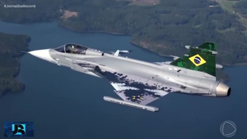 Brasil assina acordo na Suécia de intenção de compra de 20 novos aviões de guerra