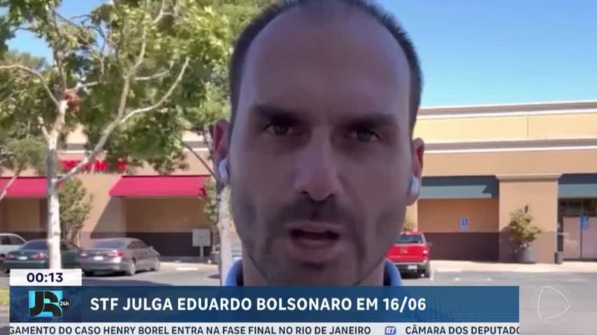 STF marca julgamento de Eduardo Bolsonaro para 16 de junho