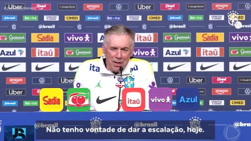 Ancelotti indica mudanças e prepara seleção para último amistoso antes da Copa do Mundo