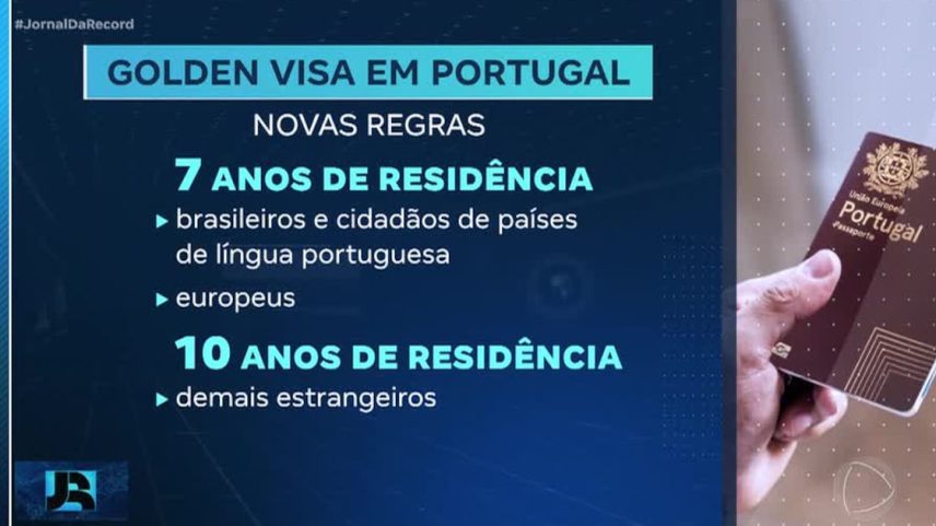 Portugal aperta regras para concessão de nacionalidade e de residência a estrangeiros; entenda