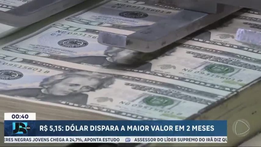 Ibovespa encerra semana em queda e dólar atinge R$ 5,15