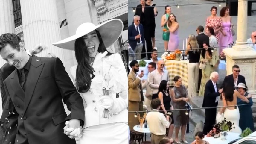 Dua Lipa gastou quase R$ 9 milhões em festa de casamento com Callum Turner