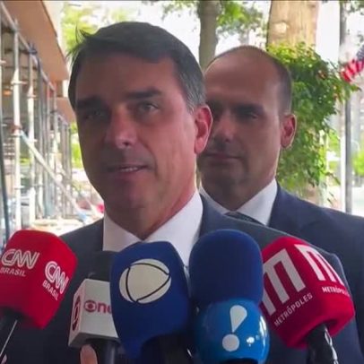 Nunes Marques suspende divulgação de pesquisa eleitoral sobre Flávio Bolsonaro
