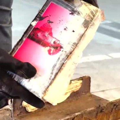 Receita apreende 150 kg de cocaína em sucata no porto de Navegantes
