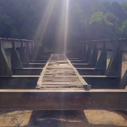 Polícia investiga roubo de ponte histórica no interior de MG