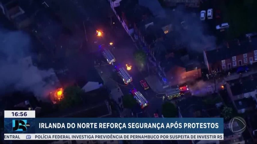Capital da Irlanda do Norte reforça segurança após protestos anti-imigração