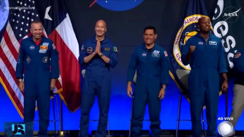 Nasa apresenta tripulação da Artemis III, nova missão tripulada à Lua