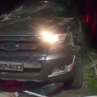 Motorista foge após atropelar moradores durante confraternização da Copa em Belém
