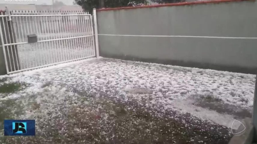Tempestade e queda de temperatura colocam cidades do PR e RS em alerta