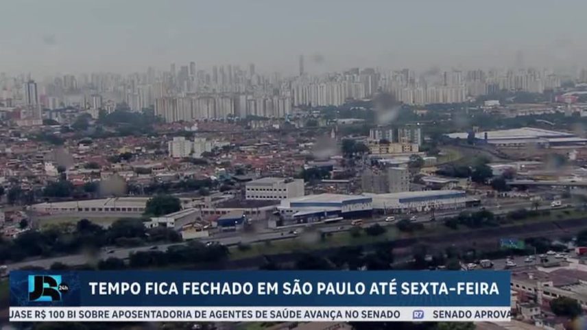 Chuva e queda de temperatura marcam a quinta-feira (11) em São Paulo