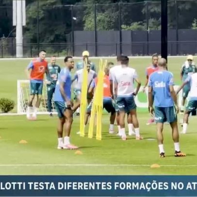 Seleção brasileira treina sob sol intenso nos EUA