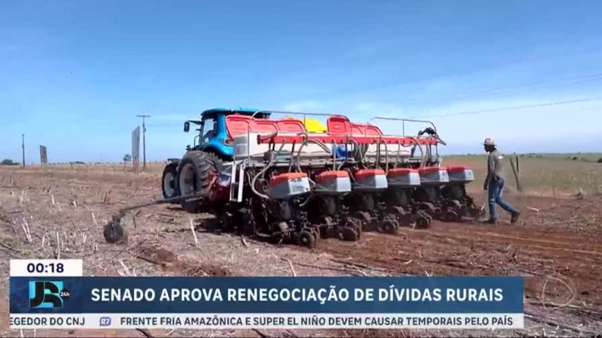 Senado aprova renegociação de dívidas rurais, mas projeto pode ser vetado por Lula