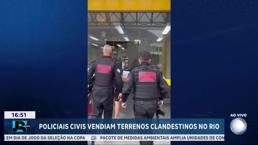 Operação prende três policiais e empresário por ligação com milícia no Rio