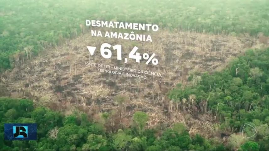 Desmatamento cai na Amazônia e no Cerrado, aponta levantamento do Inpe