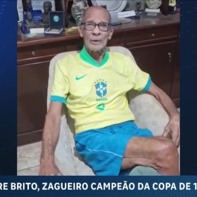 Morre Brito, zagueiro campeão da Copa de 1970, aos 86 anos