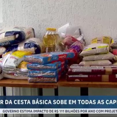 Cesta básica sobe em todas as capitais e pressiona orçamento das famílias
