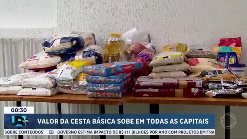 Cesta básica sobe em todas as capitais e pressiona orçamento das famílias