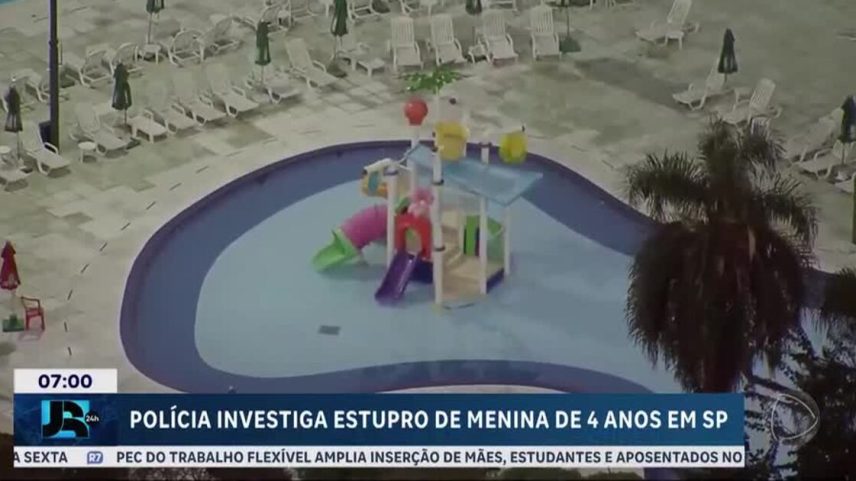Polícia investiga estupro de menina de 4 anos dentro de clube na zona oeste de São Paulo