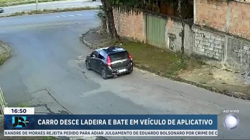 Casal de idosos perde controle de carro e provoca capotamento em Lagoa Santa (MG)
