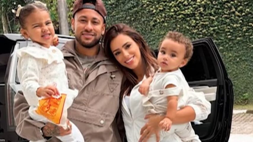 Neymar quer que todos os filhos vão à Copa; Helena não está presente